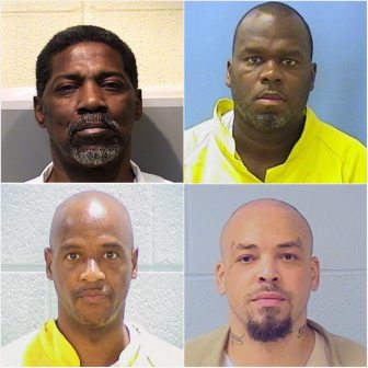 Clockwise: Charles Jackson, Syboo Phillips, Santos Calaff and Kenneth Hobson. 