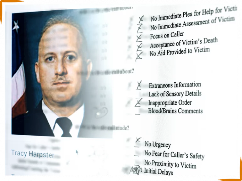 Photo illustration with the photo of a man on the left side and a checklist on the right side.